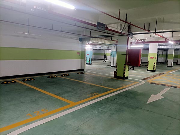 瑞昌小区划线